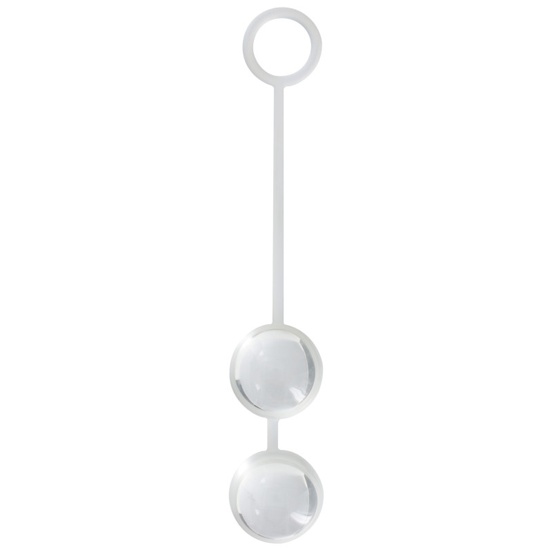 Basics TOYJOY Boules de Geisha en verre Duo Love 2.6cm Transparentes